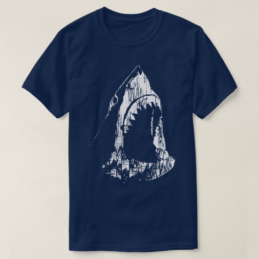 Schets Grafische schets Grafische oceaanaquat T-shirt (Design voorkant)