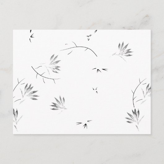 Schets, graniet briefkaart (Voorkant)