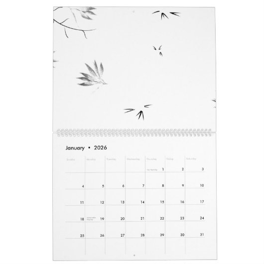 Schets, graniet kalender (Jan 2026)