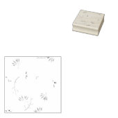 Schets, graniethout Kunststempel Rubberstempel (Gestempeld)