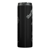 Schets Kunst God Is Goed Grafisch Ontwerp Thermosbeker (Achterkant)