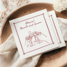 Schets lijst Whimsical Champagne glazen bruiloft
