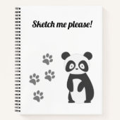 Schets me alsjeblieft. notitieboek (Voorkant)