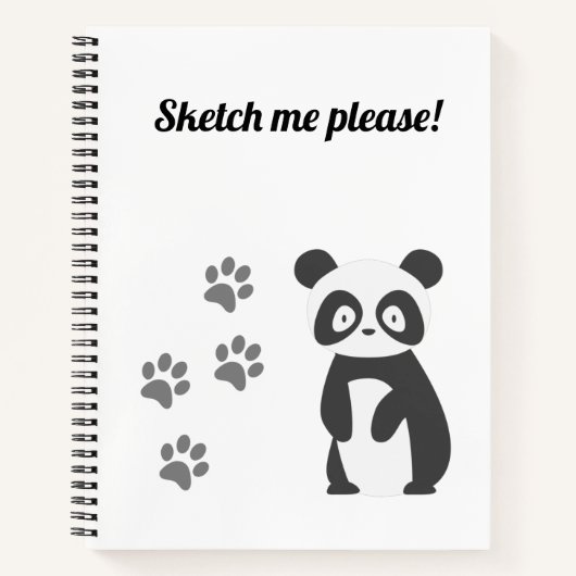 Schets mij alsjeblieft! notitieboek (Voorkant)