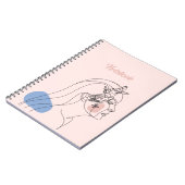 Schets Mooi Poster Spiraal Foto Notitieboek (Linkerzijde)