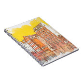schets of afbeelding van de waterverf van de tradi notitieboek (Rechterzijde)