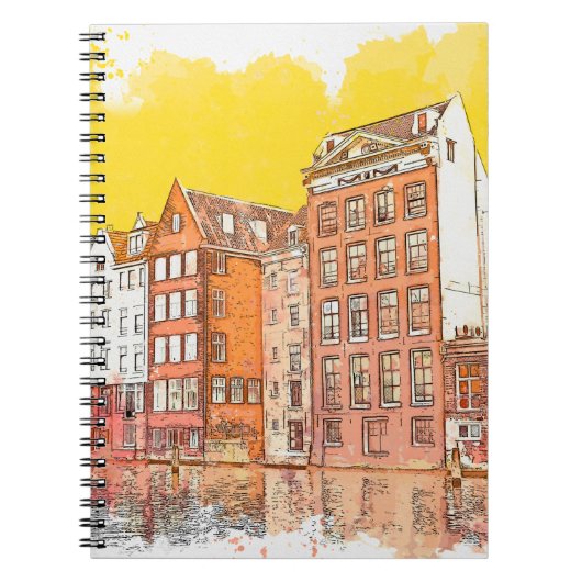 schets of afbeelding van de waterverf van de tradi notitieboek (Voorkant)