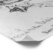 Schets of London Bridge, 1860 Poster (Hoek)