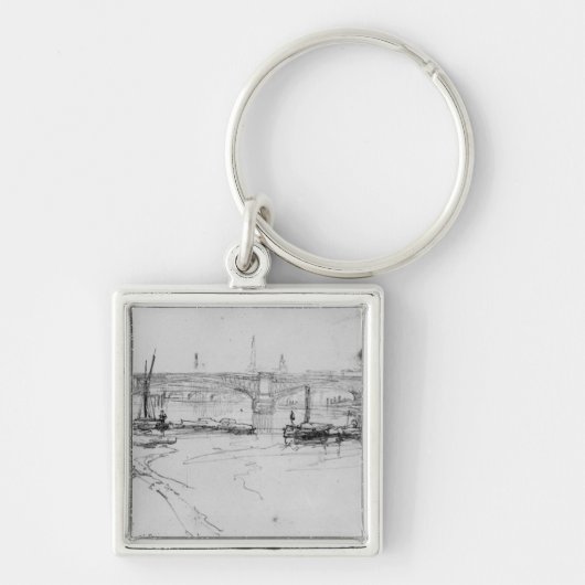 Schets of London Bridge, 1860 Sleutelhanger (Voorkant)