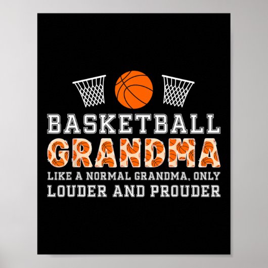 Schets oma luider en trotse schets oma poster (Voorkant)