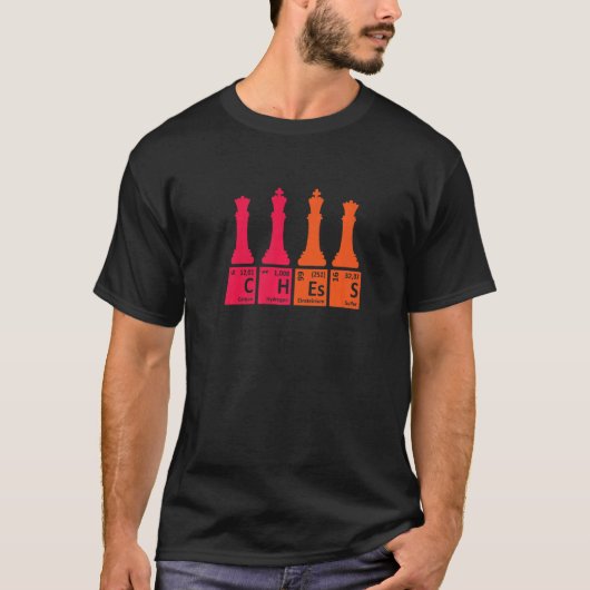 Schets Periodieke tabelelementen T-shirt (Voorkant)