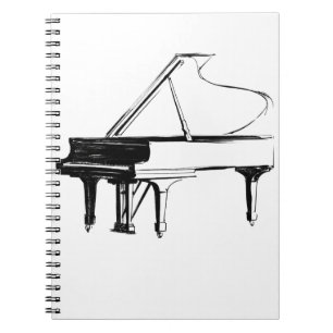Schets Piano Mok Notitieboek