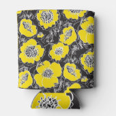 Schets Pioen Bloemen Leuk Patroon Blikjeskoeler (Achterkant)