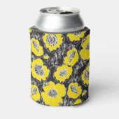 Schets Pioen Bloemen Leuk Patroon Blikjeskoeler (Blikje Achterkant)