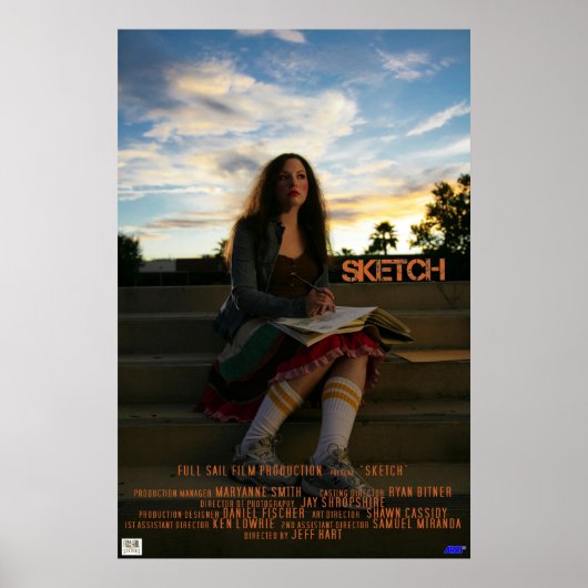 Schets Poster (Voorkant)