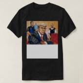 Schets rechtszaal t-shirt (Design voorkant)