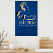 Schets Remming een Onderzoek van het Werk  WPA Poster (Keuken)