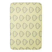 Schets tekenen badmat (Voorkant Verticaal)