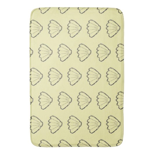 Schets tekenen badmat (Voorkant Verticaal)