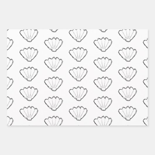 Schets tekenen inpakpapier vel (Voorkant 3)