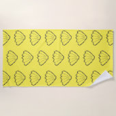 Schets tekenen strandlaken (Voorkant)