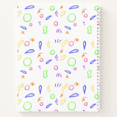 Schets Tekening van calculator | Wiskunde trillend Notitieboek (Achterkant)