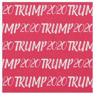 Schets Tekst Donald Trump 2020 Patroon Stof