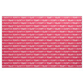 Schets Tekst Donald Trump 2020 Patroon Stof (Fat Quarter)