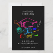 Schets Toga Pet Afstuderen felicitatie Kaart (Voorkant)