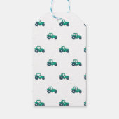 Schets Tractor Jongen Verjaardag Bedankt Favoriete Cadeaulabel (Achterkant)