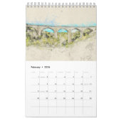 Schets van afbeeldingen van Griekenland Kalender (Feb 2026)