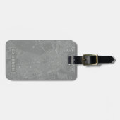 Schets van Boston City Map Bagagelabel (Voorkant horizontaal)