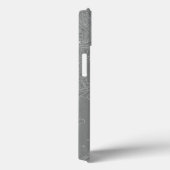 Schets van Boston City Map Case-Mate iPhone Case (Achterkant / Rechts)