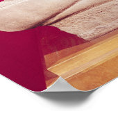 Schets van Brahma met vier gezichten 2 Poster (Hoek)