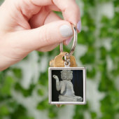 Schets van Brahma met vier gezichten Sleutelhanger (Hand)