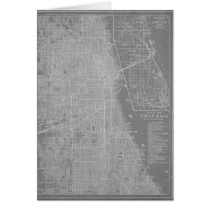 Schets van Chicago City Map