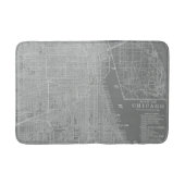Schets van Chicago City Map Badmat (Voorkant)
