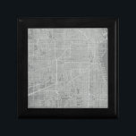 Schets van Chicago City Map Cadeaudoosje<br><div class="desc">Schets van Chicago City Map. Artiest: Visual Studio. Afbeelding-ID: 64744Z.</div>