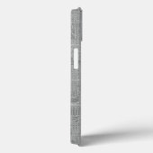 Schets van Chicago City Map Case-Mate iPhone Case (Achterkant / Rechts)