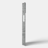 Schets van Chicago City Map Case-Mate iPhone Case (Achterkant / Rechts)