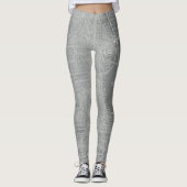 Schets van Chicago City Map Leggings (Voorkant)