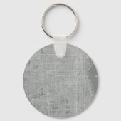Schets van Chicago City Map Sleutelhanger (Voorkant)