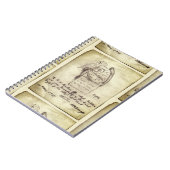 Schets van Cthulhu door Lovecraft Notitieboek (Linkerzijde)