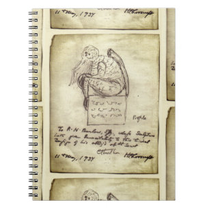 Schets van Cthulhu door Lovecraft Notitieboek