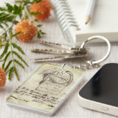 Schets van Cthulhu door Lovecraft Sleutelhanger (Voorkant Rechts)