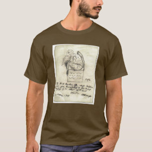 Schets van Cthulhu door Lovecraft T-shirt