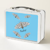 Schets van de cartoon van de reuzenluipaard (Achterkant)