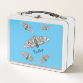 Schets van de cartoon van de reuzenluipaard (Voorkant)