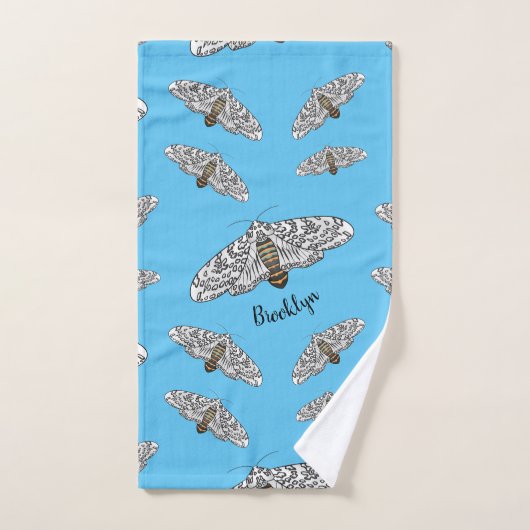 Schets van de cartoon van de reuzenluipaard bad handdoek (Handdoek)