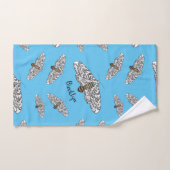 Schets van de cartoon van de reuzenluipaard bad handdoek (Handdoek)